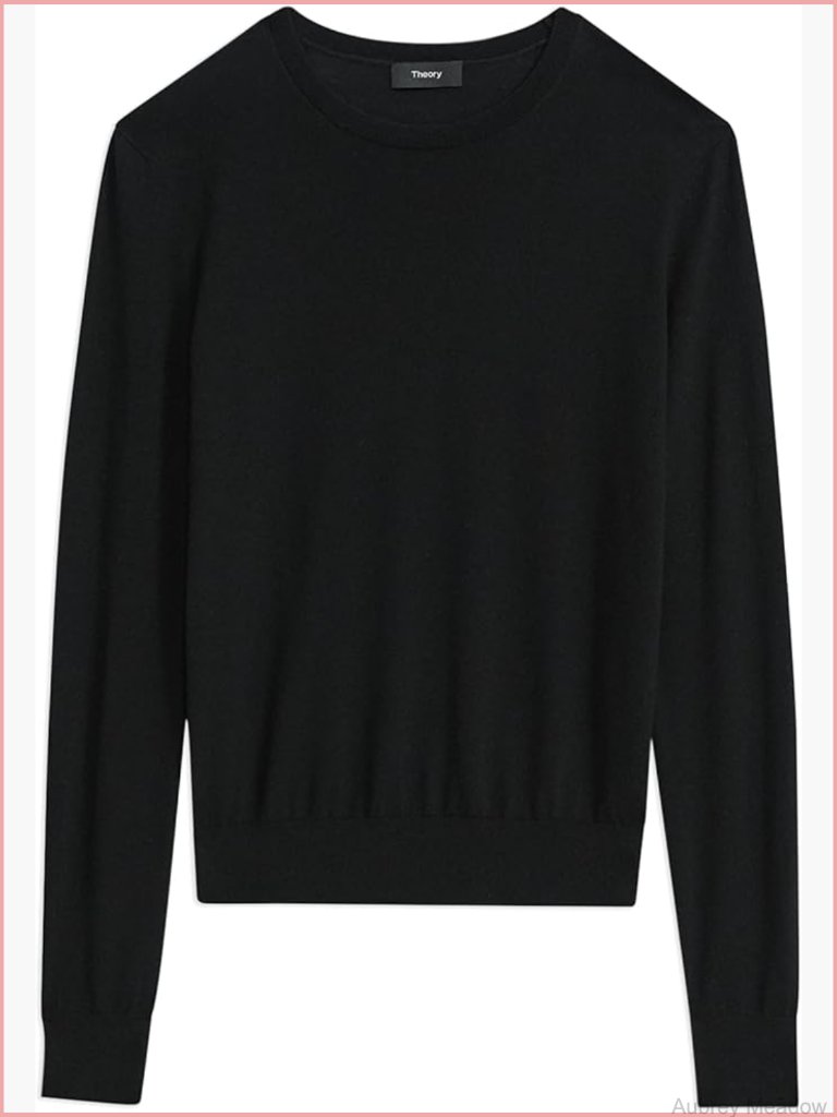 Women's Crew Neck Merino Wool Long Sleeve Sweater